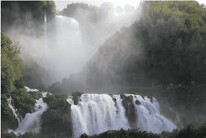 Breathtaking Marmore Falls near Rome