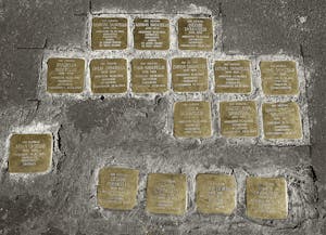 Stumbling Stones memorials in Rome