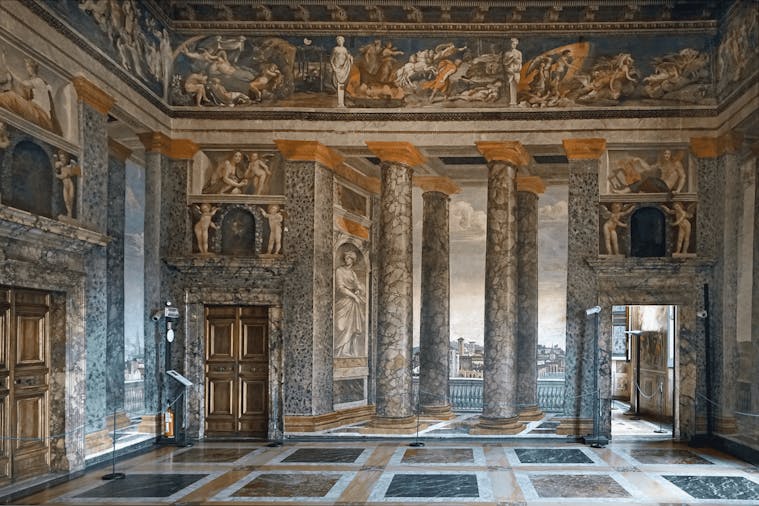 Renaissance Villa Farnesina in Trastevere, Rome
