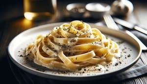 Elegant wine pairing with Fettuccine Alfredo