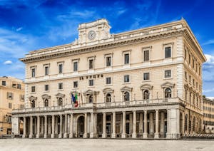 Piazza Colonna in Rome