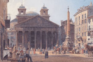 Piazza della Rotonda in Rome