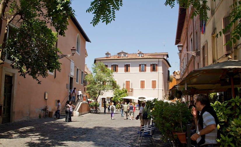 Picturesque view of Piazza di San Egidio